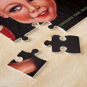 1930s心配しないでブランドのリンゴ果輪生ラベル ジグソーパズル (側面)