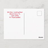 1930s, 5th Ave.,山Dora, Fl ポストカード (裏面)