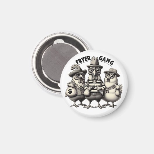 "1930s Chicken Robbers" Magnet マグネット (正面/裏面)