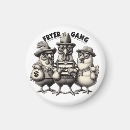 "1930s Chicken Robbers" Magnet マグネット