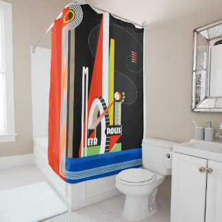 1930's Movie Shower Curtain シャワーカーテン