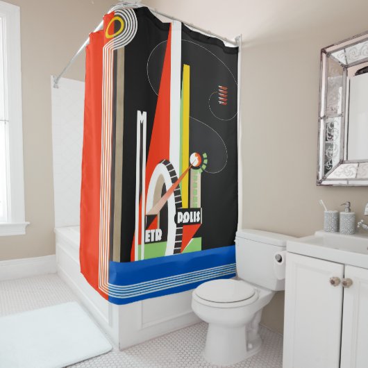 1930's Movie Shower Curtain シャワーカーテン (インサイチュ)