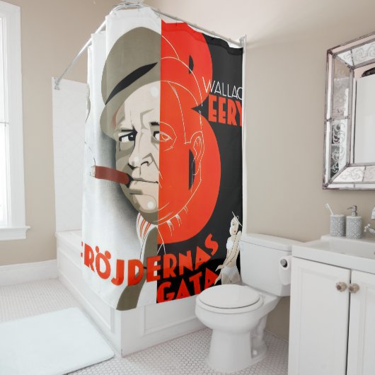 1930's Movie Shower Curtain シャワーカーテン (インサイチュ)