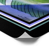 1931アールデコ「ブラックパンサー」プリント16x20 ポスター (角)