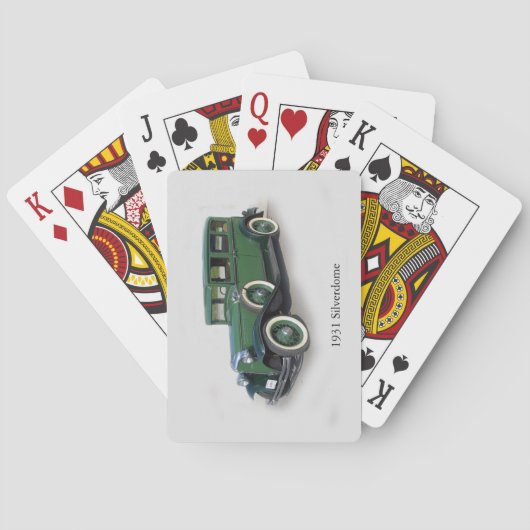 1931シルバード遊ームのカード トランプ (裏面)