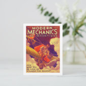 1931モダン年ヴィンテージ雑誌カバー ポストカード (スタンド正面)