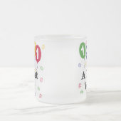 1931年すばらしい年の誕生日 フロストグラスマグカップ (中央)