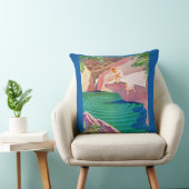 1931年アートデコの女の子池 クッション (椅子)