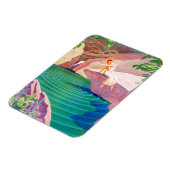 1931年アートデコの女の子池 マグネット (左側)