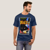1931年クラシックドラキュラポスターTシャツ Tシャツ (正面フル)