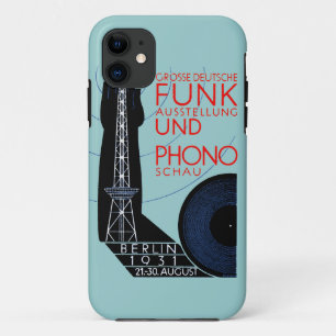 1931年ドイツのラジオ音楽博 iPhone 11 ケース