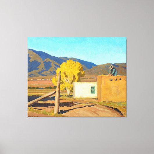 1931年秋のシンボルや象徴 – メイナード・ディクソン キャンバスプリント (正面)