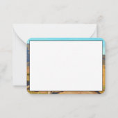 1931年秋のシンボルや象徴 – メイナード・ディクソン ノートカード (裏面)