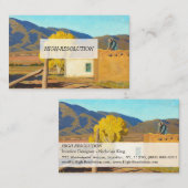 1931年秋のシンボルや象徴 – メイナード・ディクソン 名刺 (正面/裏面)