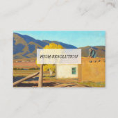 1931年秋のシンボルや象徴 – メイナード・ディクソン 名刺 (正面)