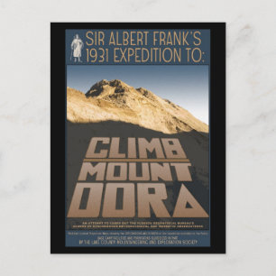 1931登山への遠征山ドーラポストカード ポストカード