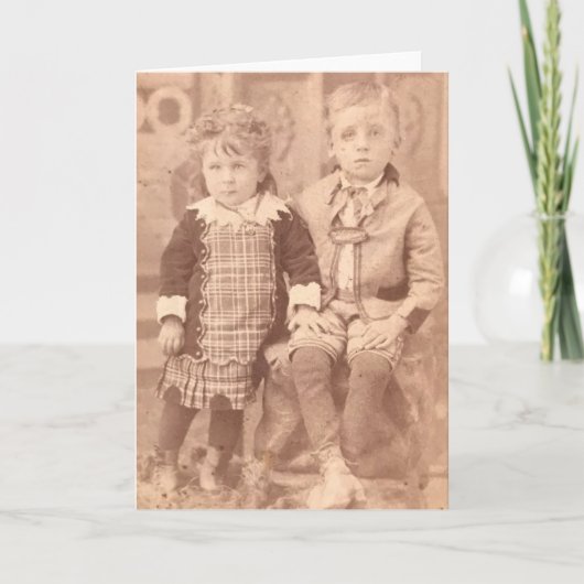 1931 – 兄弟姉妹キッズ シーズンカード (正面)