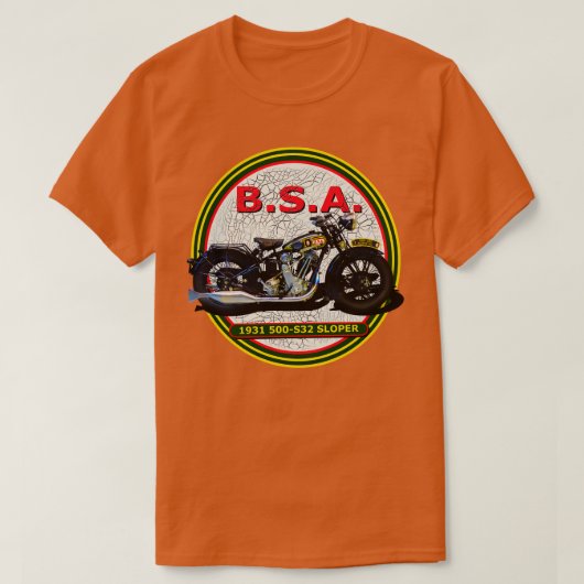1931 500 S32スロットバイク Tシャツ (デザイン正面)
