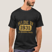 1931 92 92日 Tシャツ (正面)