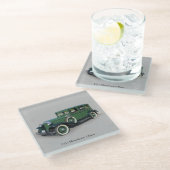 1931 Silverdome 4ドアガラスコースター ガラスコースター (アングル)