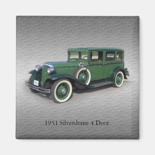 1931 Silverdome 4ドアマグネット マグネット (正面)