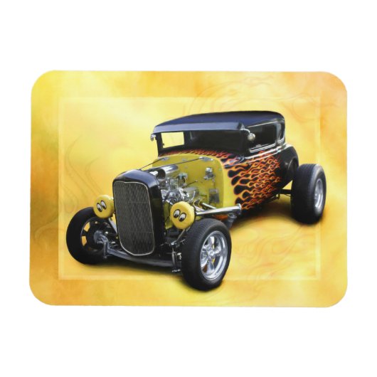 1932モデルAクーペ改造アベンジャー マグネット (横)