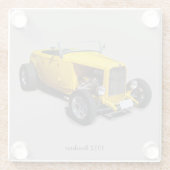 1932ロードスターガラスコースター ガラスコースター (裏面)