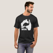 1932年のEmuの戦忘れ争でヴィンテージを獲得 Tシャツ (正面フル)
