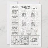 1932年カスタム新聞紙誕生日カード、トレンド シーズンカード (裏面)