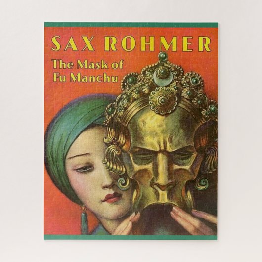 1932年フー・マンチューの覆面 ジグソーパズル (縦)