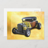 1932年モデルAクーペアベンジ改造ャー ポストカード (正面/裏面)