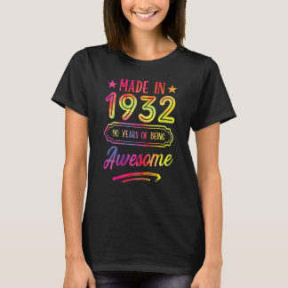 1932年素晴らしの90年間 Tシャツ