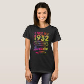 1932年素晴らしの90年間 Tシャツ (正面フル)