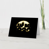 1932年素晴らし閏年日以後2月29誕生日 箔グリーティングカード (正面)