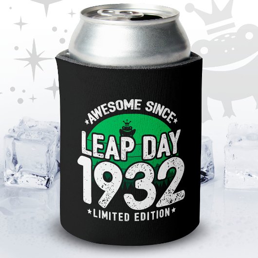 1932年素晴らし閏年日以後2月29誕生日 缶クーラー