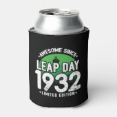 1932年素晴らし閏年日以後2月29誕生日 缶クーラー (缶正面)
