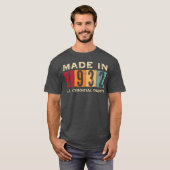 1932年製 90歳の誕生日 90 オールオリジナルP レトロ Tシャツ (正面フル)