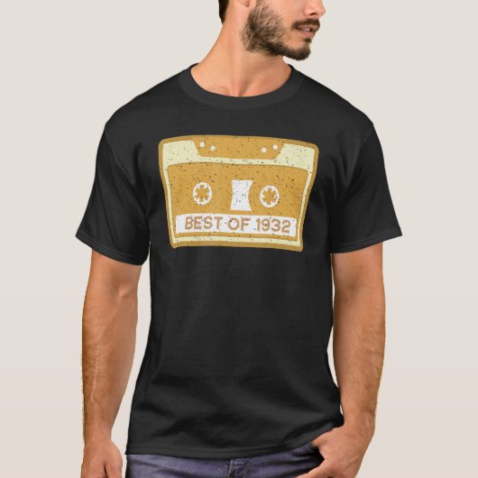 1932年90最高のお祝いVinの誕生日Tシャツ Tシャツ (正面)