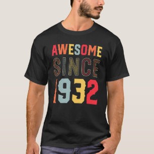 1932年90素晴らし誕生日以来90歳 Tシャツ