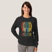1932素晴らし年4月から90番目の誕生日ヴィンテージRet Tシャツ (正面フル)