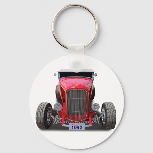 1932赤ロードスター キーホルダー (正面)
