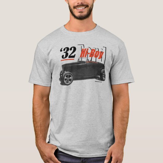 1932 HI-BOYのロードスターのTシャツ Tシャツ (正面)