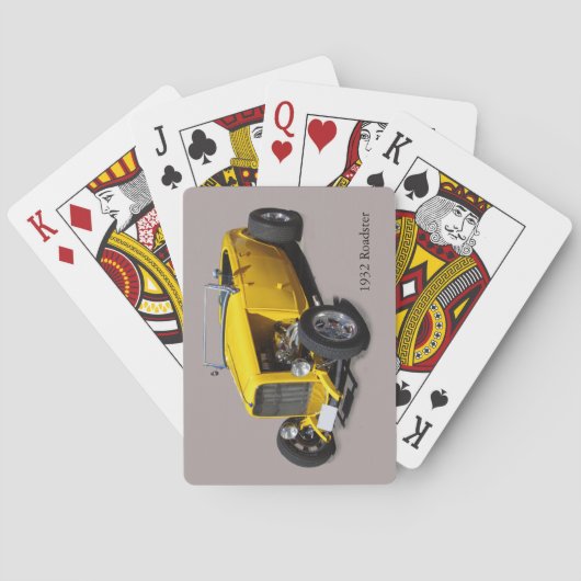 1932 Roadster遊カード トランプ (裏面)