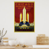 1933ワールドフェア36 x 24ポスター ポスター (キッチン)