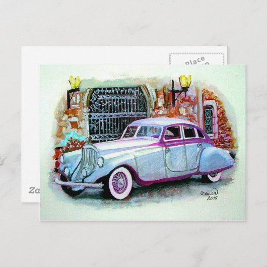 1933年のピアースの矢 ポストカード (正面/裏面)