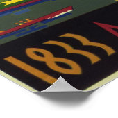 1933年シカゴ万国博覧会のポスター ポスター (角)