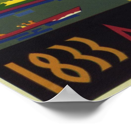 1933年シカゴ万国博覧会のポスター ポスター (角)