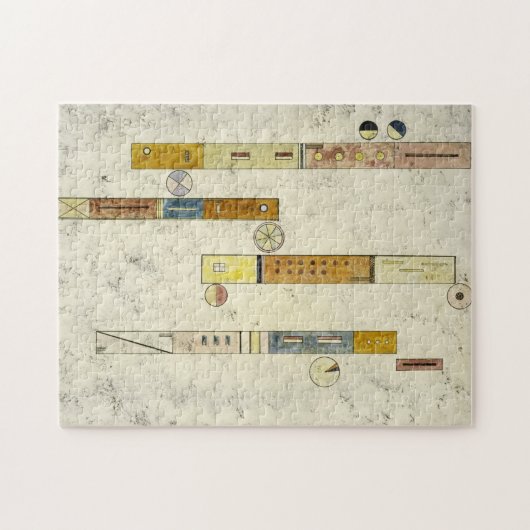 1933年ワッシリー・カンディンスキー著 ジグソーパズル (横)