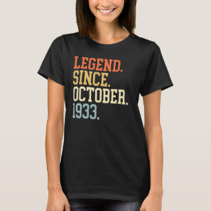 1933年10月から伝説のブランド メンズ レディース 10月19日 Tシャツ