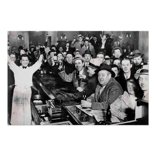 1933年12月5日禁令は質的終了 ポスター (正面)